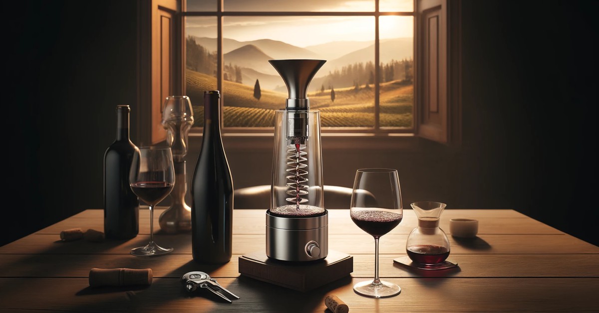 Aerador de Vinho: O Guia Completo (Imagem gerada por IA)