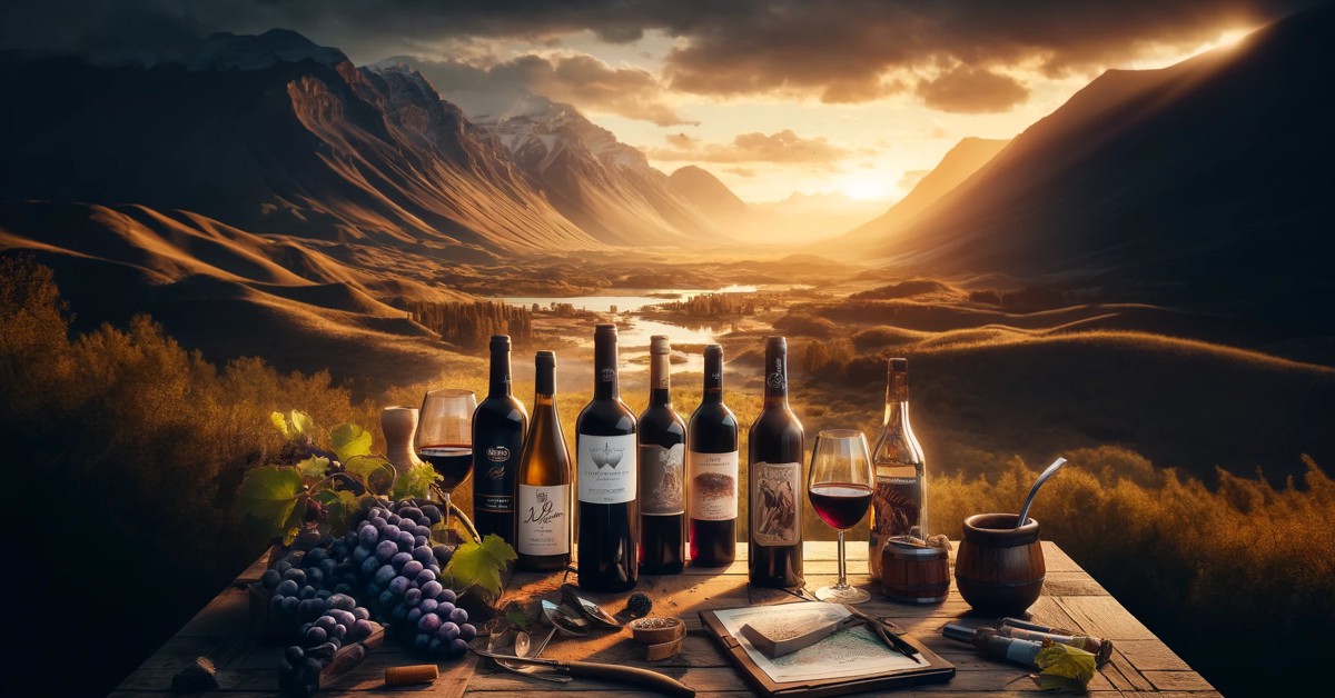 Vinhos Argentinos: Uma Jornada por Seus Sabores e Territórios (Imagem gerada por IA)