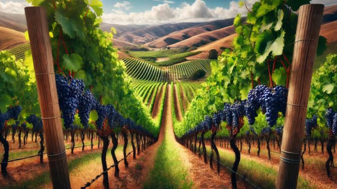 Tipo de uva para vinho (Imagem: IA)