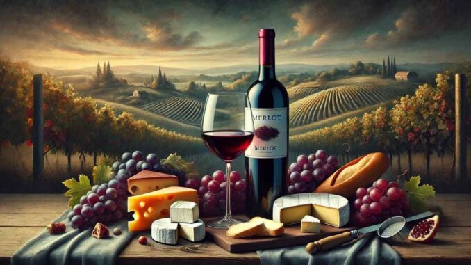 Vinho Merlot (Imagem: IA)
