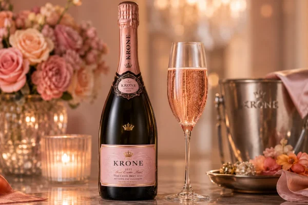 Espumante Krone Rosé Cuvée Brut 2023 garrafa original