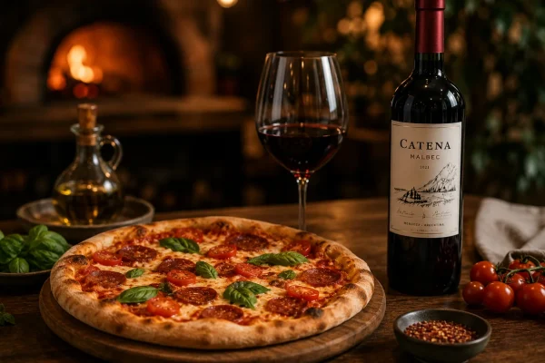Qual vinho combina com pizza harmonização