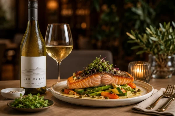 Qual vinho combina com salmão harmonização