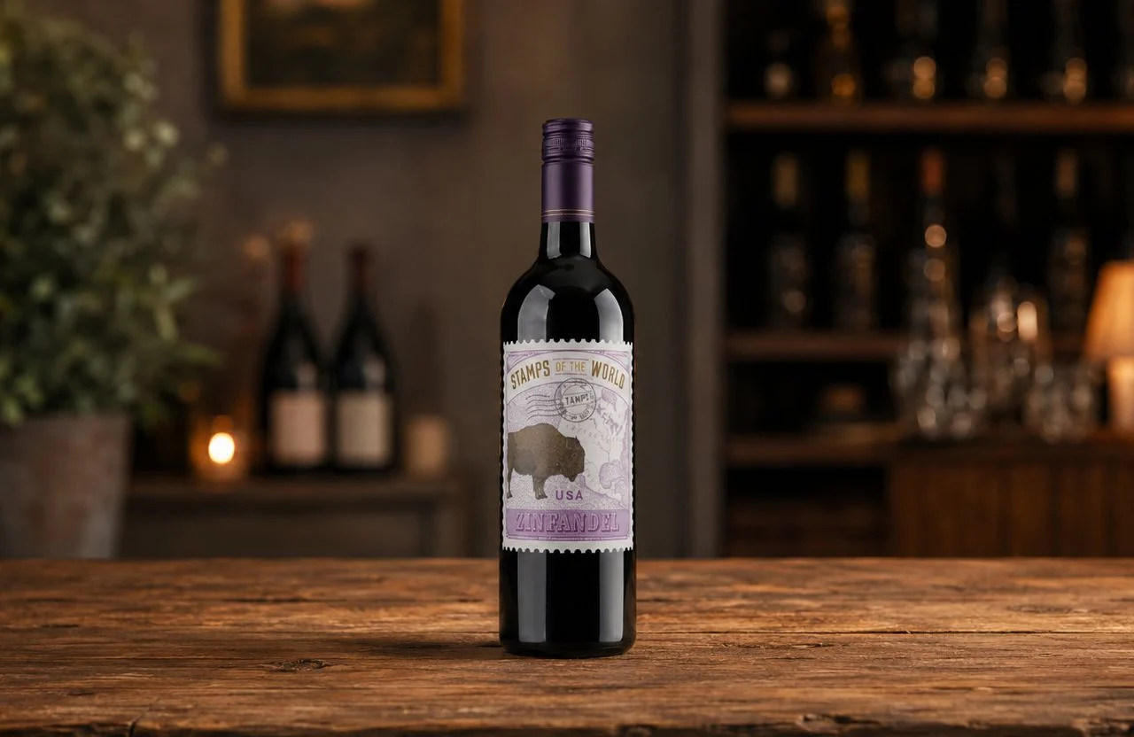 Stamps of the World Zinfandel USA
